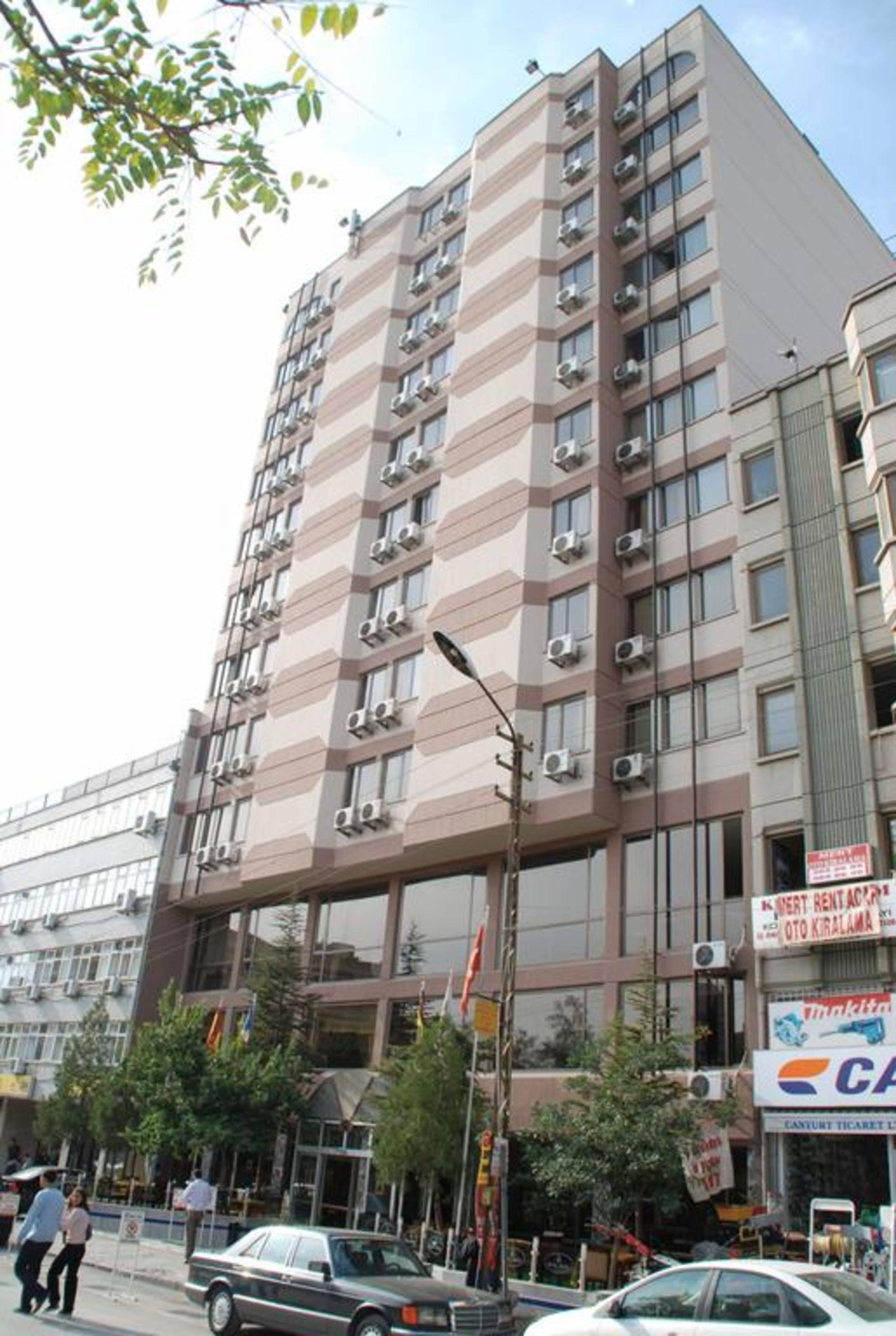 Akyuz Hotel Ancara Exterior foto